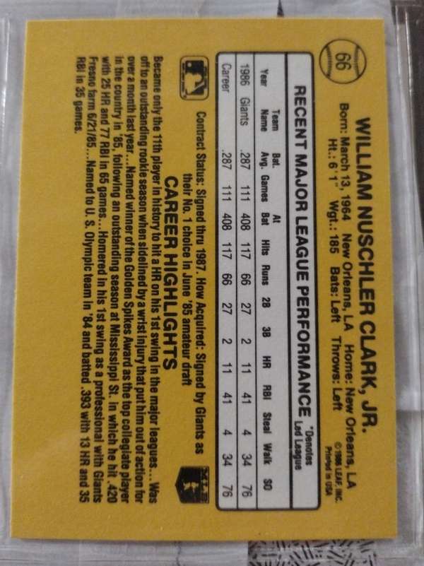 Card back