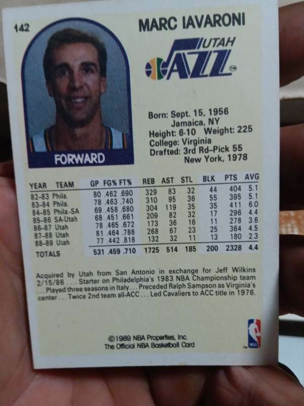 Card back