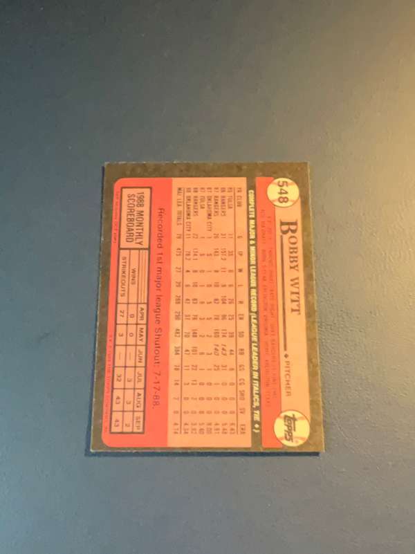 Card back