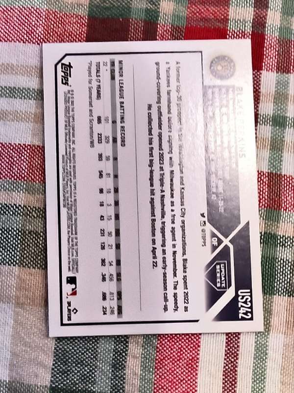 Card back