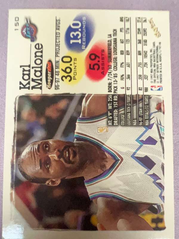 Card back