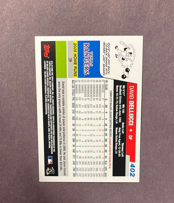 Card back
