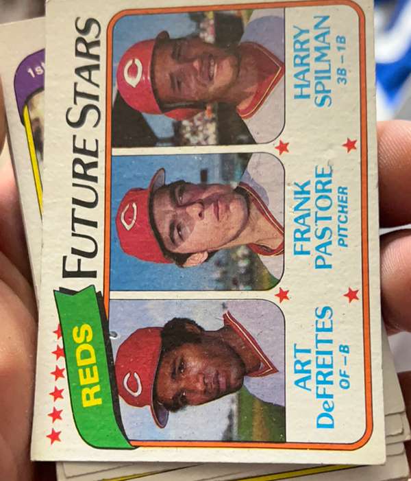 Reds Future Stars (Art DeFreites / Frank Pastore / Harry Spilman)