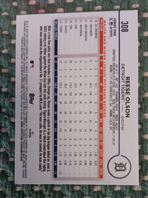 Card back