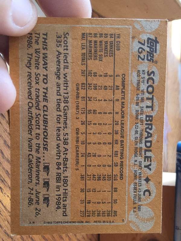 Card back