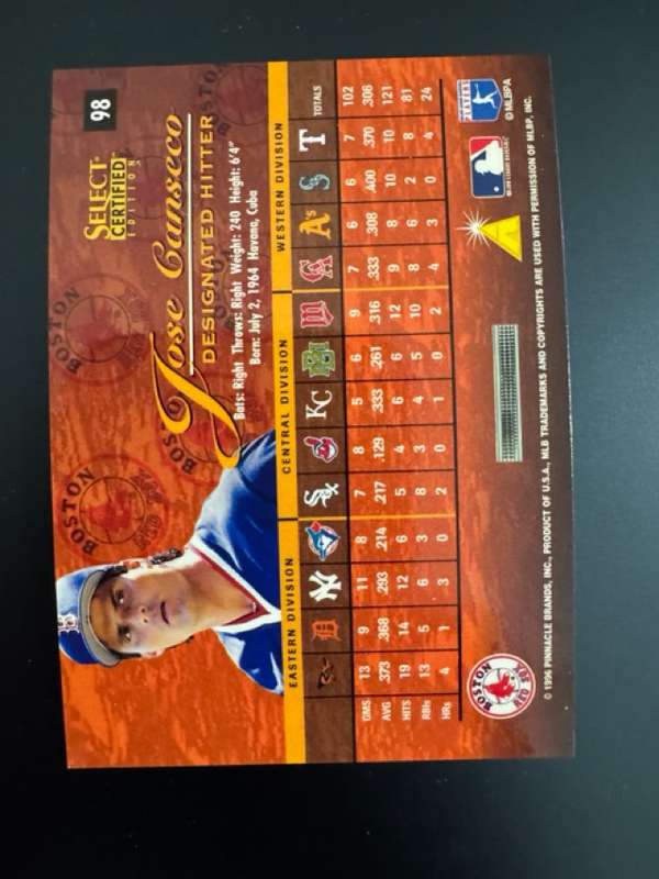 Card back