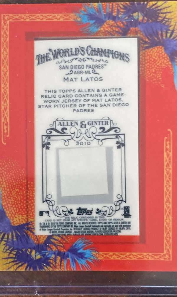 Card back