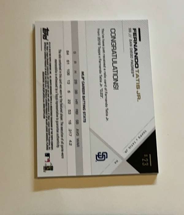 Card back