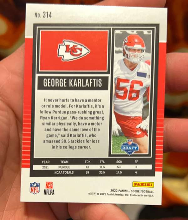 Card back