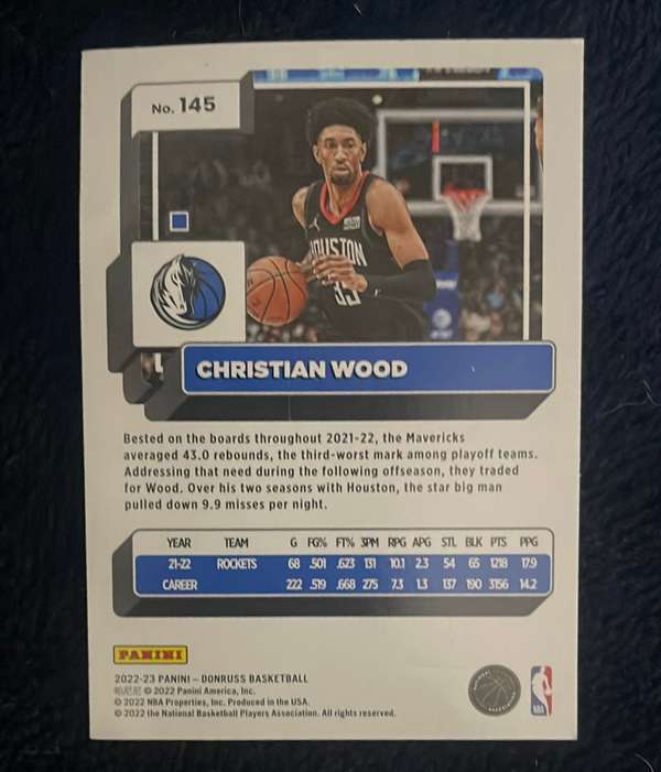 Card back