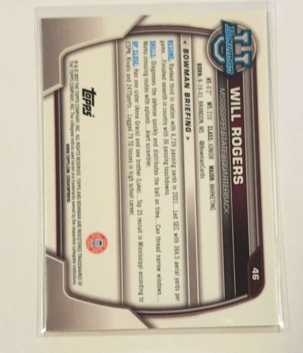 Card back