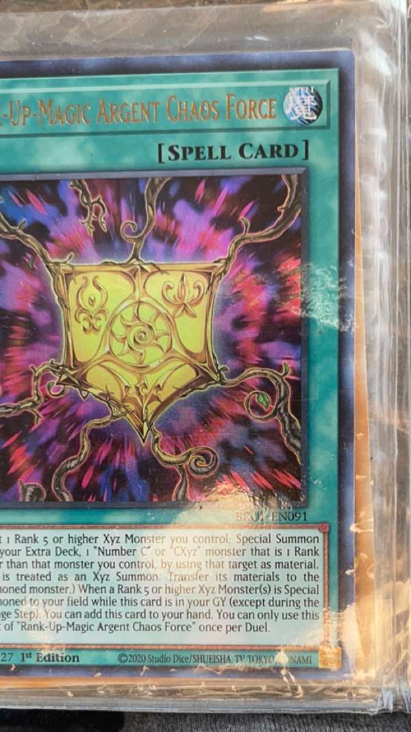 Rank-Up-Magic Argent Chaos Force