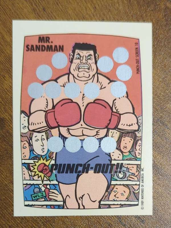 Punch-Out Screen 10 (Mr. Sandman)