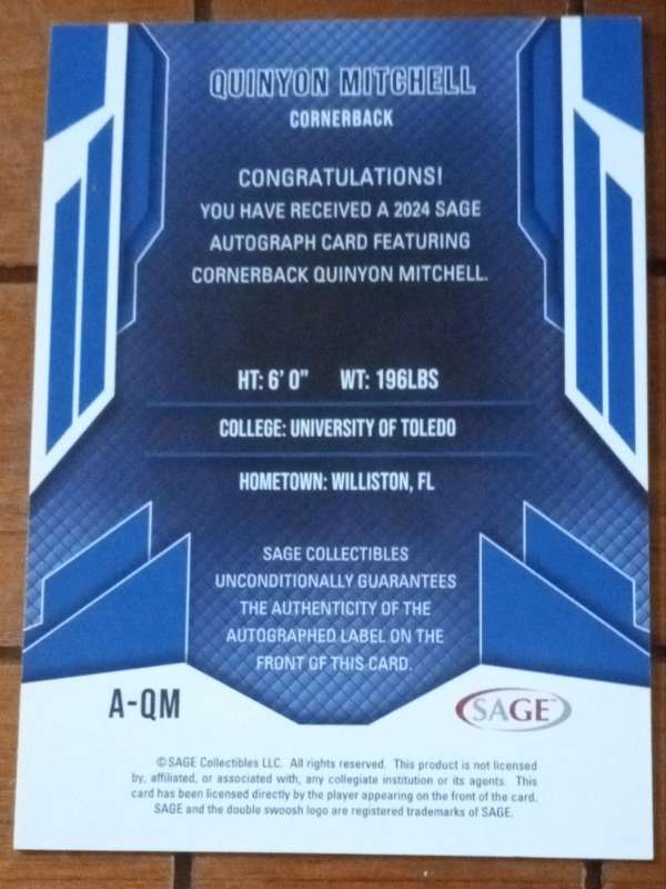 Card back