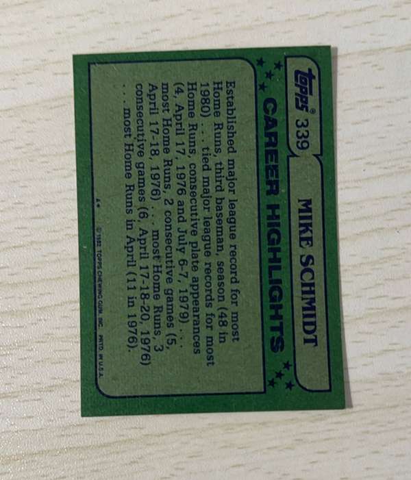 Card back