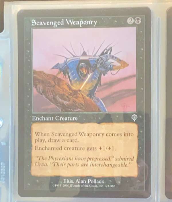 Scavenged Weaponry