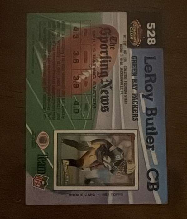 Card back