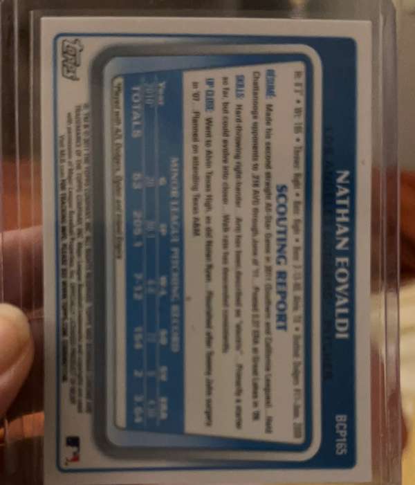 Card back