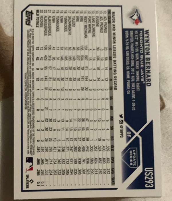 Card back
