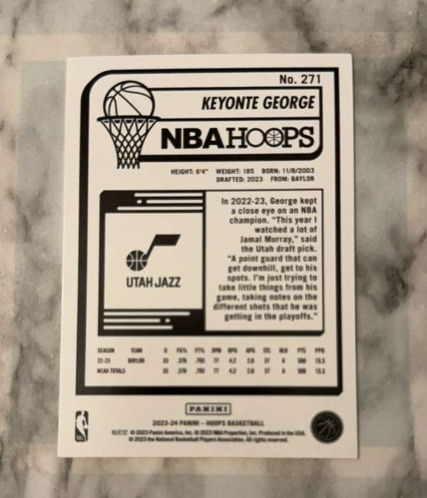 Card back