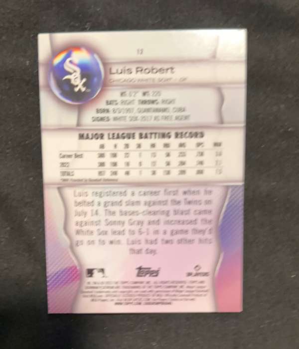 Card back