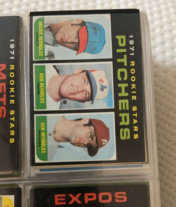 Pitchers 1971 Rookie Stars (Archie Reynolds / Bob Reynolds / Ken Reynolds)