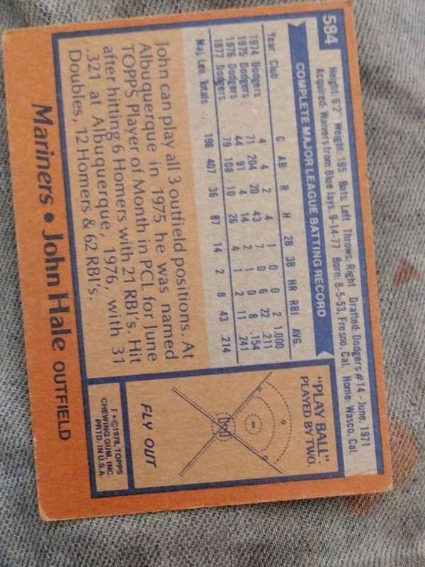 Card back