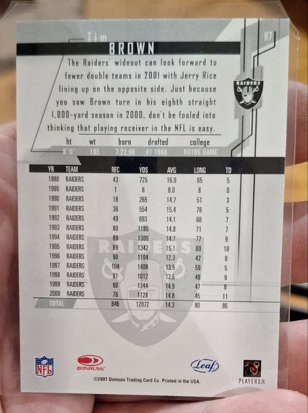 Card back