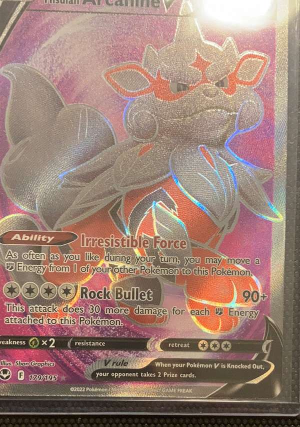 Hisuian Arcanine V (Full Art)