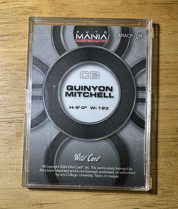 Card back