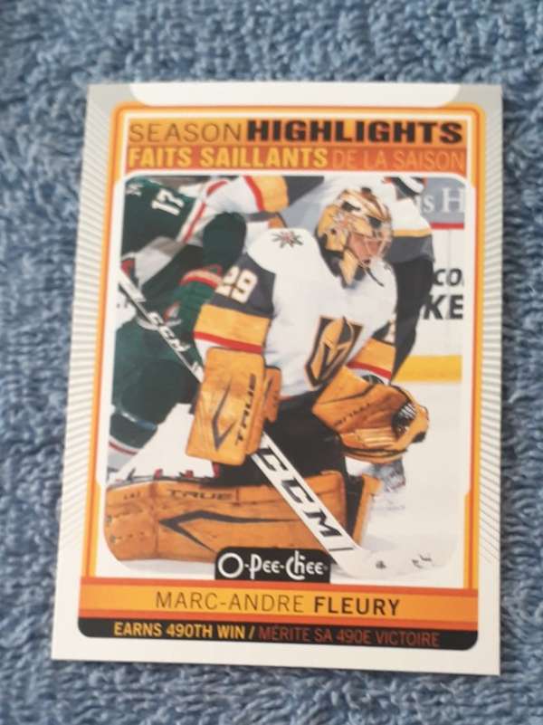 #593 Marc-Andre Fleury