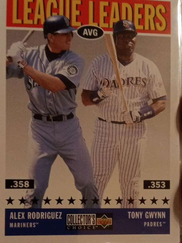 Tony Gwynn / Alex Rodriguez
