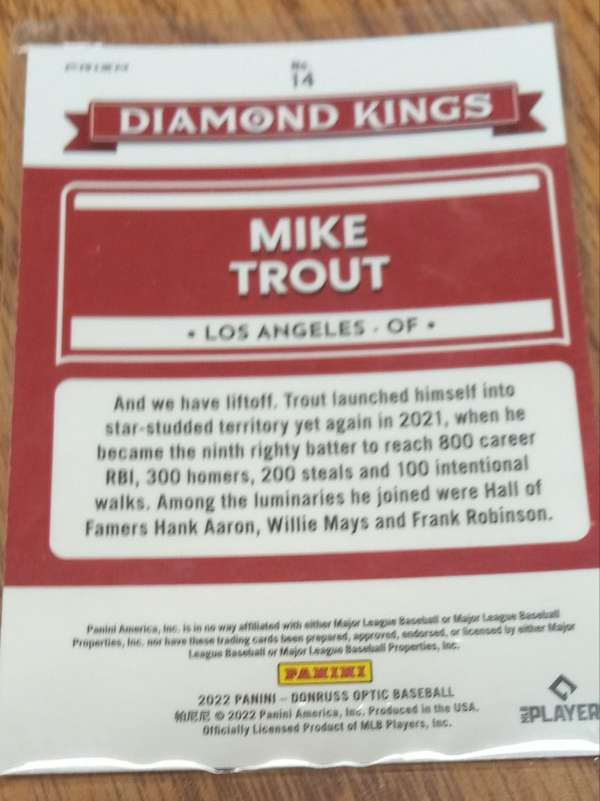 Card back