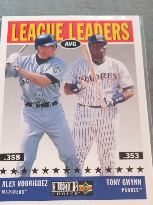 Tony Gwynn / Alex Rodriguez