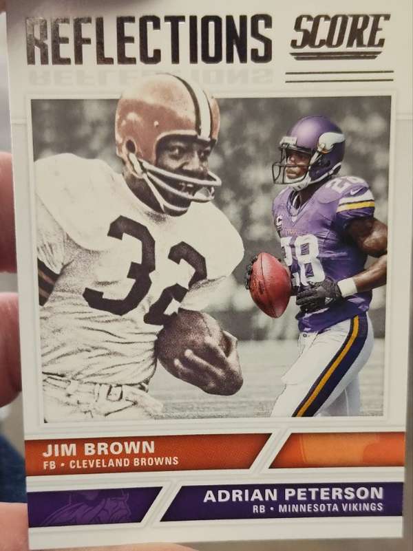 Adrian Peterson / Jim Brown