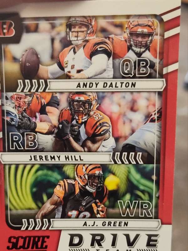 Jeremy Hill / A.J. Green / Andy Dalton