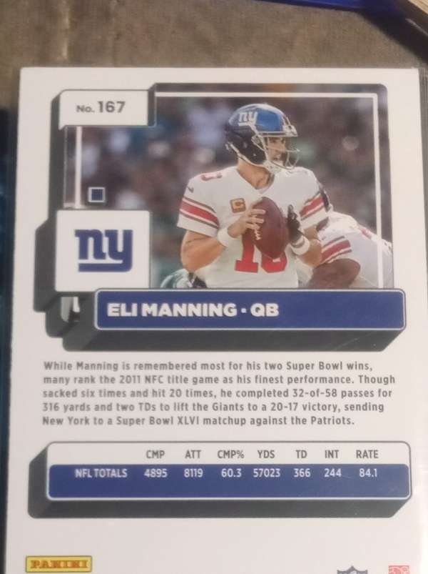 Card back