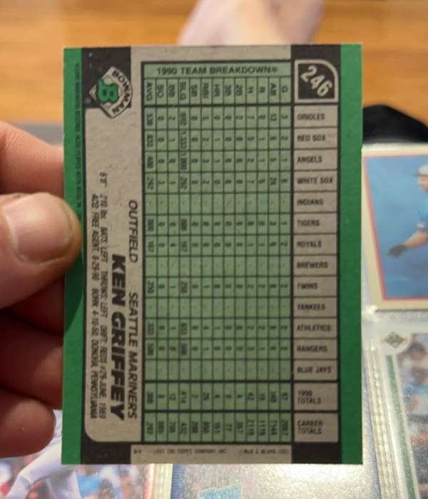 Card back