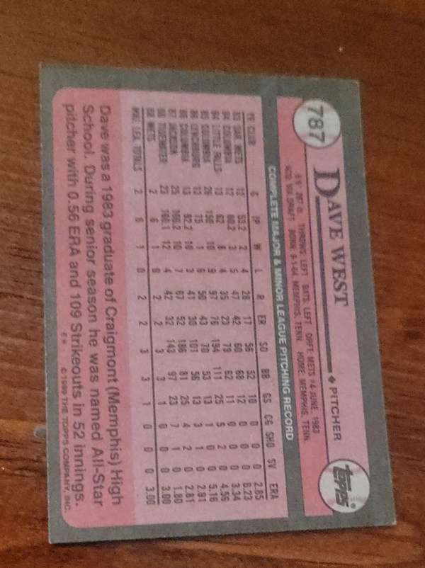 Card back