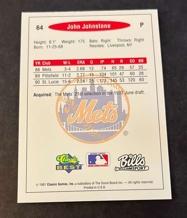 Card back