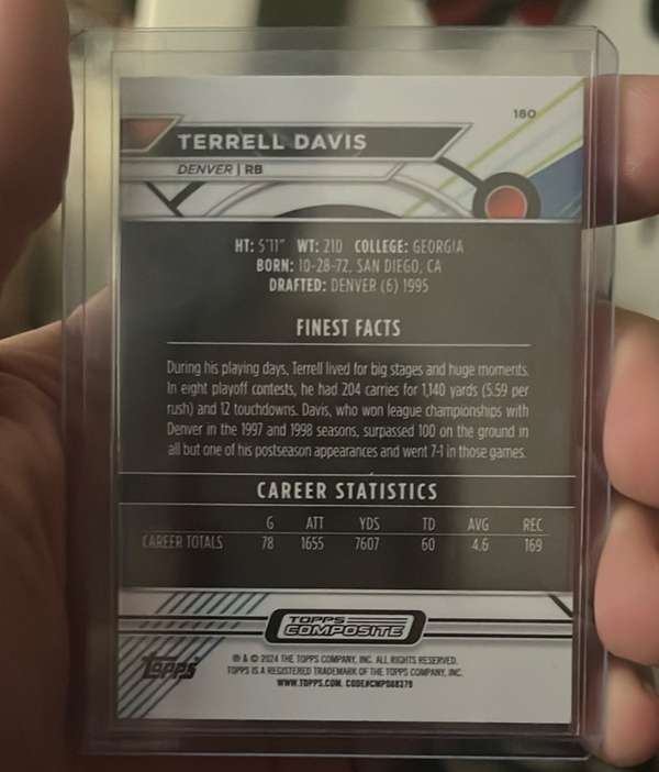 Card back
