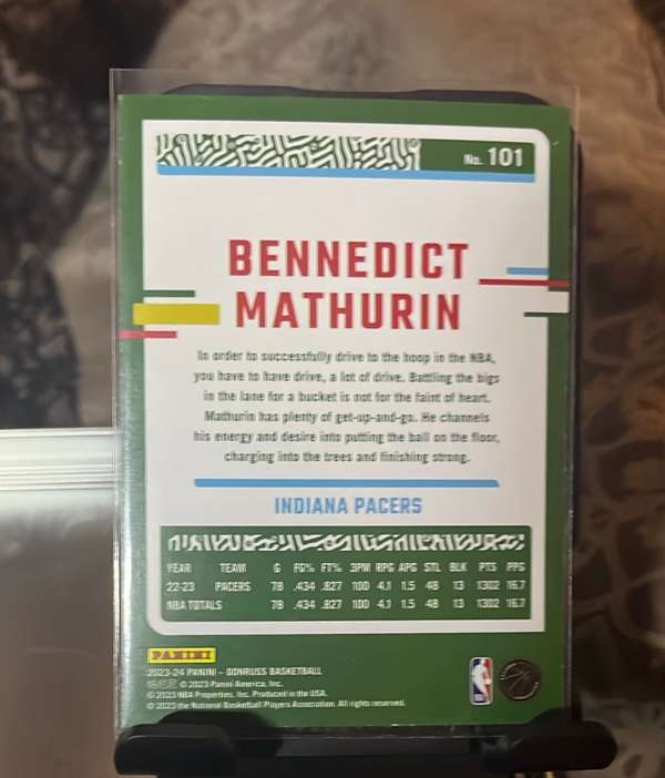 Card back
