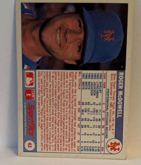 Card back