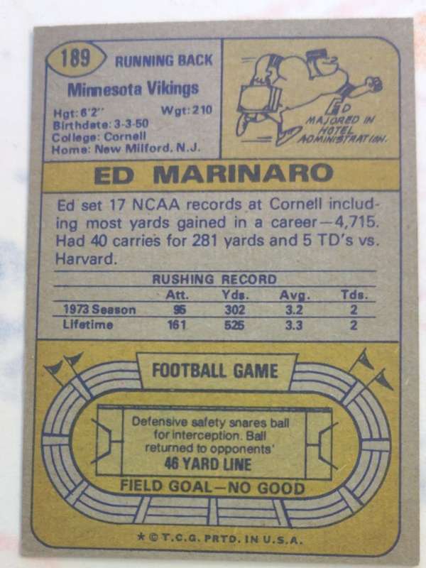 Card back