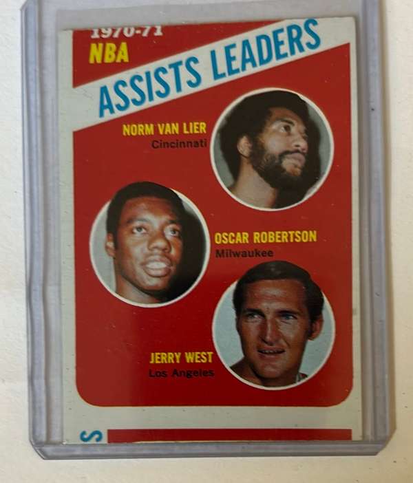 #143 Norm Van Lier / Oscar Robertson / Jerry West LL