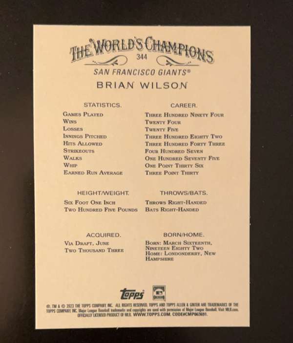 Card back