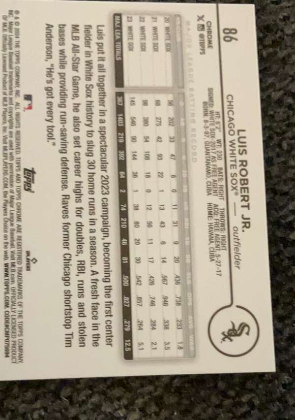 Card back