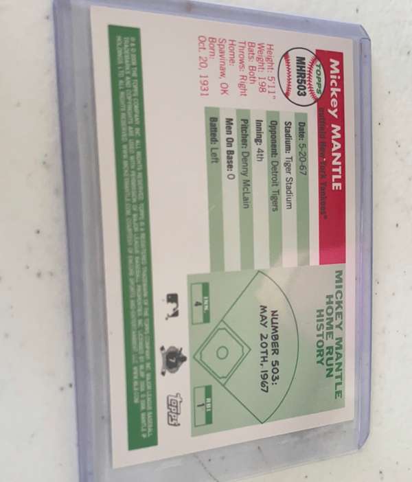 Card back