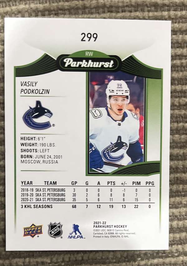 Card back