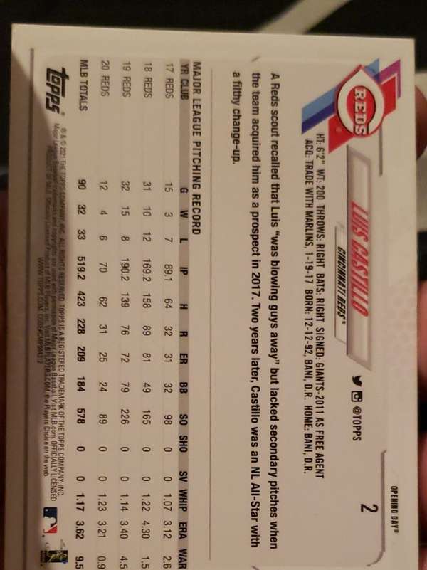Card back